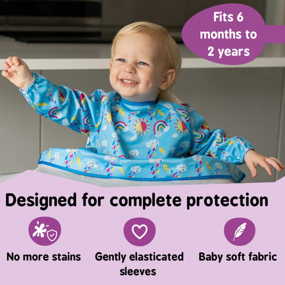 Coverall Bib Sunny Rainbows