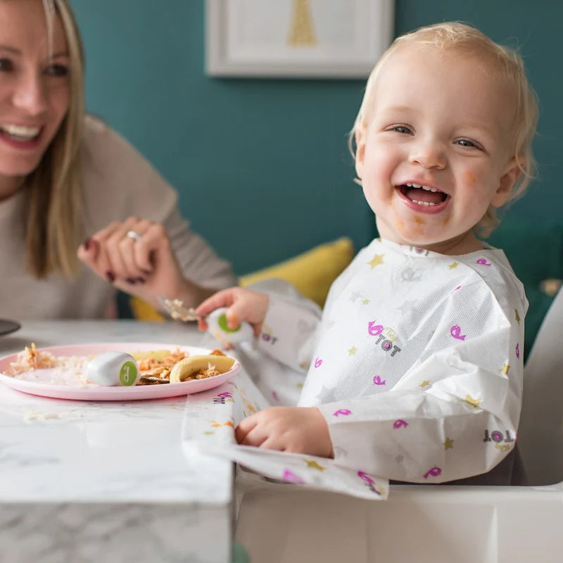 Tidy Tot Disposable Coverall Bib for travel