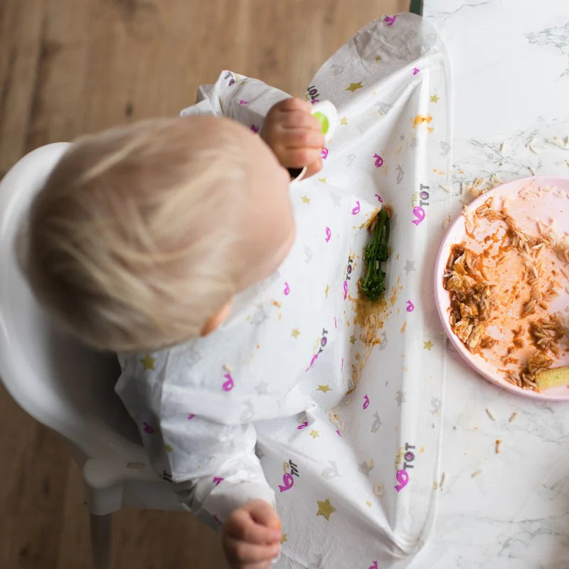 Tidy Tot Disposable Coverall Bib for eating out