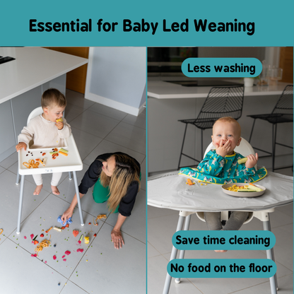 Tidy Tot Coverall Bib for Kit — full-coverage weaning bib