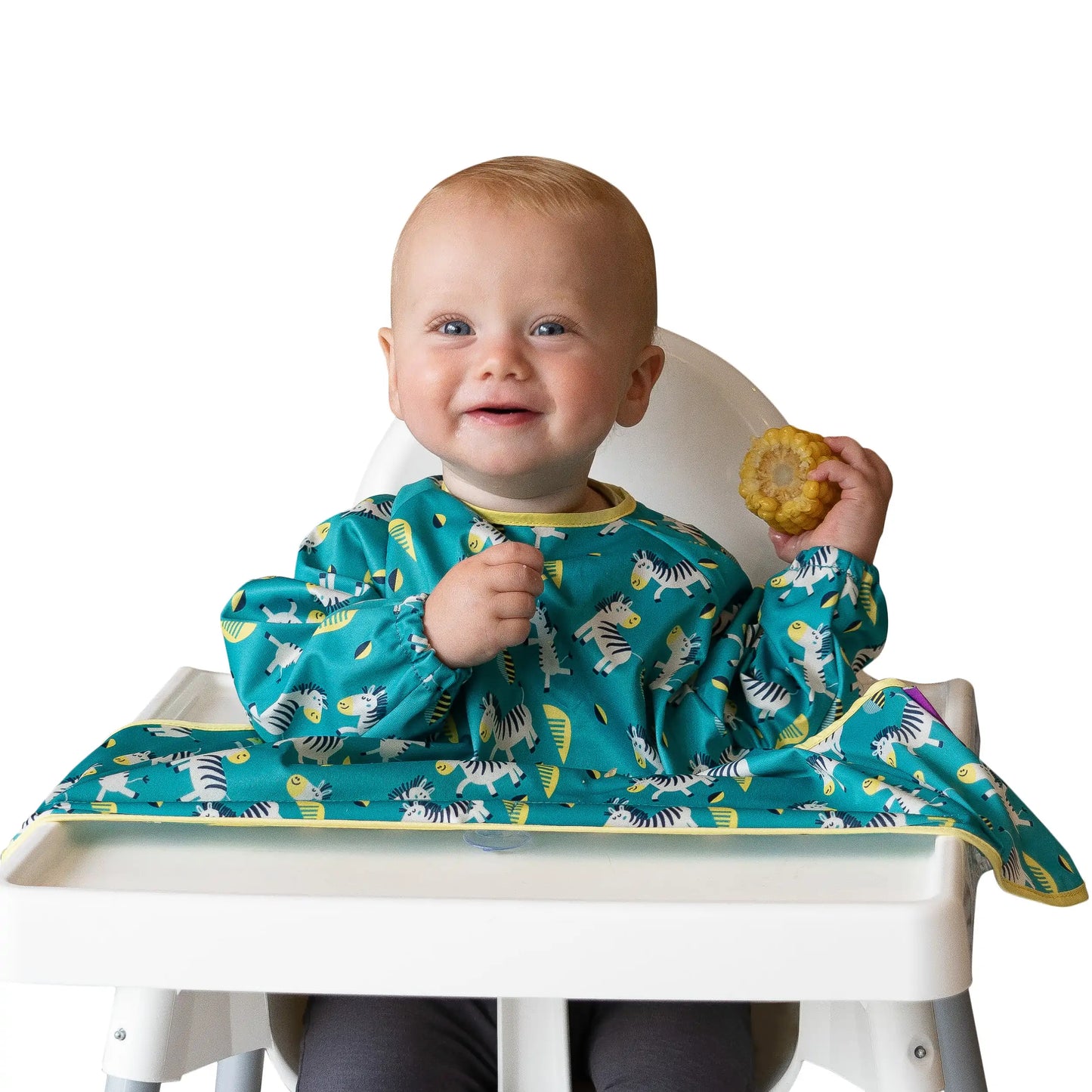 Cover & Catch Bib Zebra