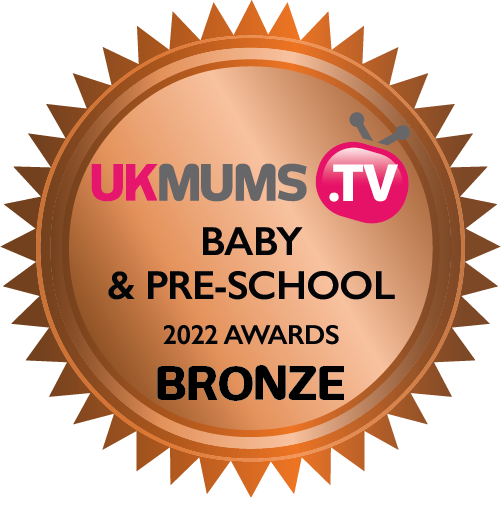 UK Mums TV Baby & Pre-School Awards 2022 Bronze