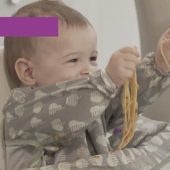 Folding the Tidy Tot Bib & Tray Kit
